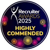 2025 Highly Commended award for Agency Recruitment Leader of the Year