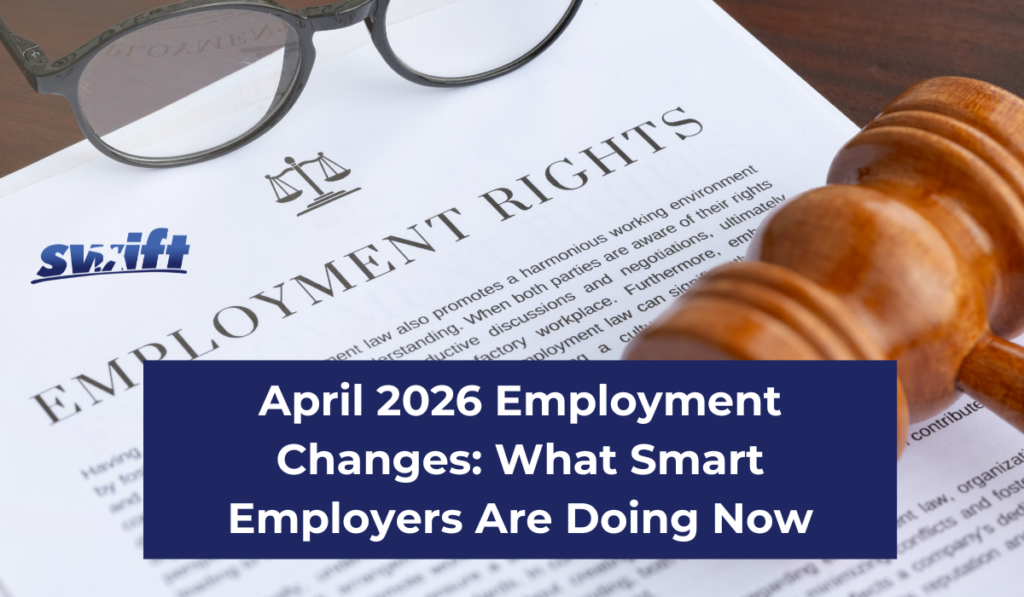 Swift Temps analysis for the April 2026 Employment Changes